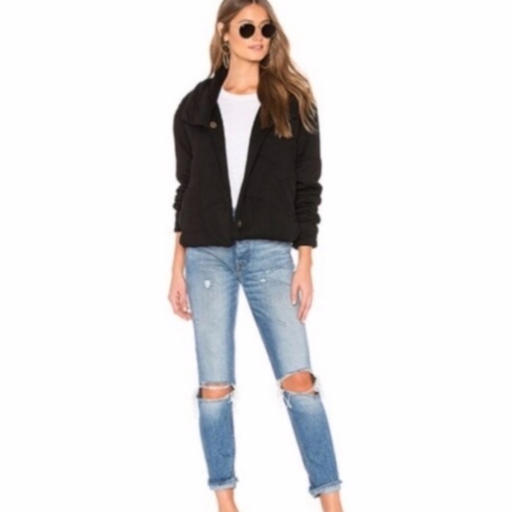 YOUNG, FABULOUS & BROKE Flurry Teddy Jacket